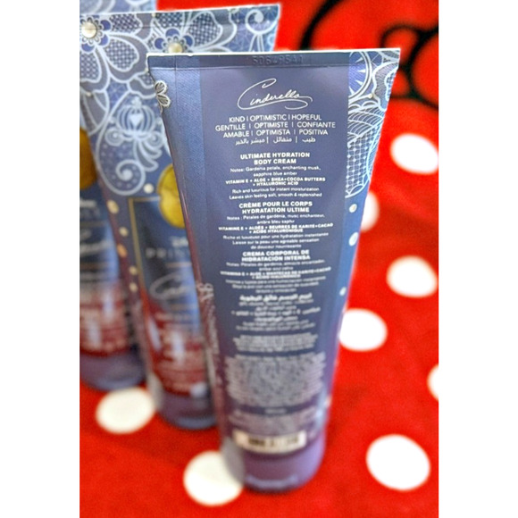 Bath & Body Works DISNEY PRINCESS Cinderella Ultimate Hydration Body Cream x3 - Picture 4 of 4